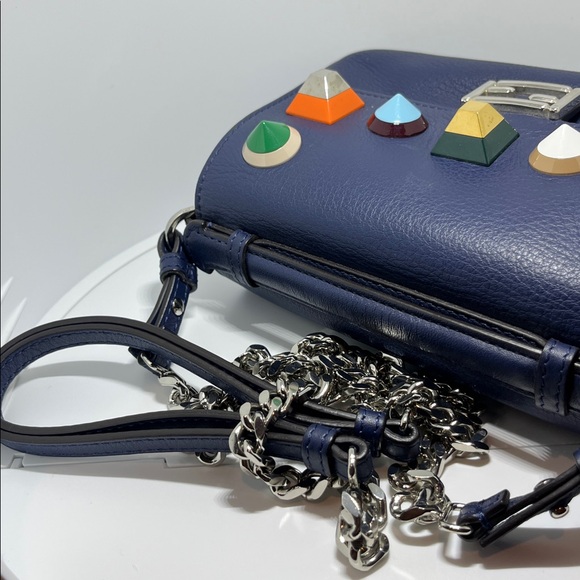 Fendi Micro Double Baguette Studded Bag - Picture 12 of 17